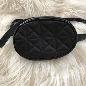 Faux Leather Belt Bag